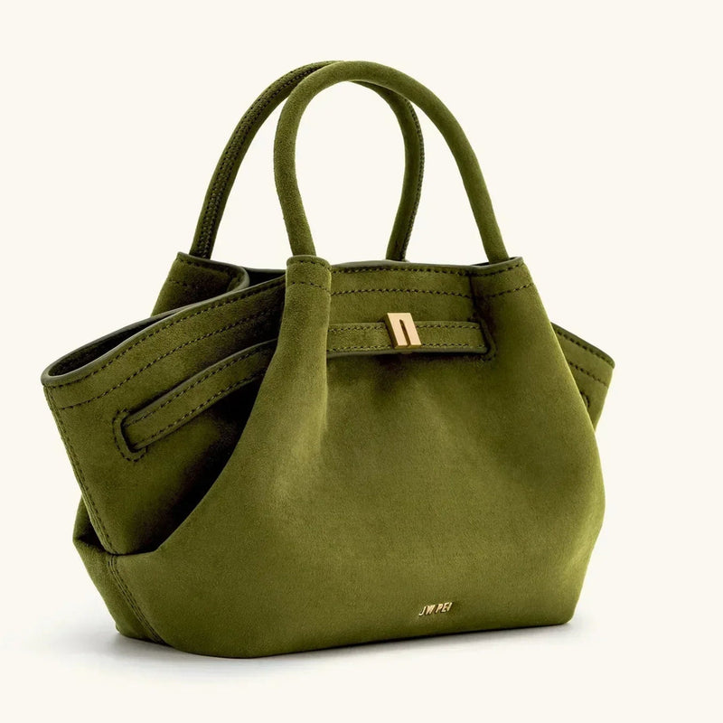 Riley™ - Sac sous-bras en micro cuir suédé