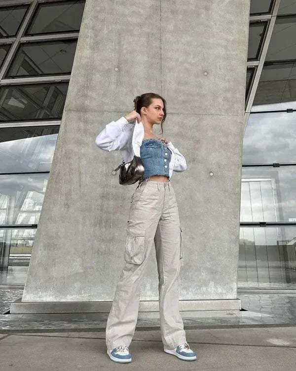 JADWIGA – PANTALON CARGO AJUSTABLE POUR FEMMES