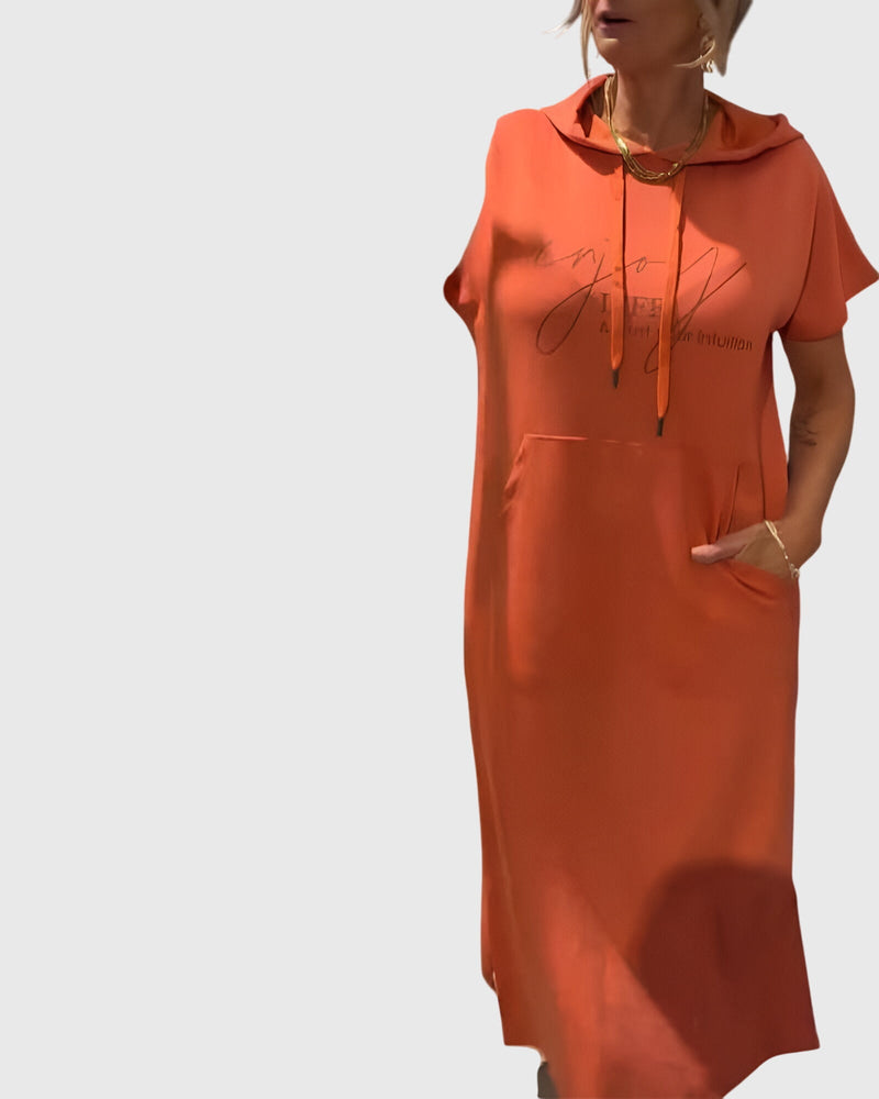 Marlowe™ | Robe sweat à capuche décontractée