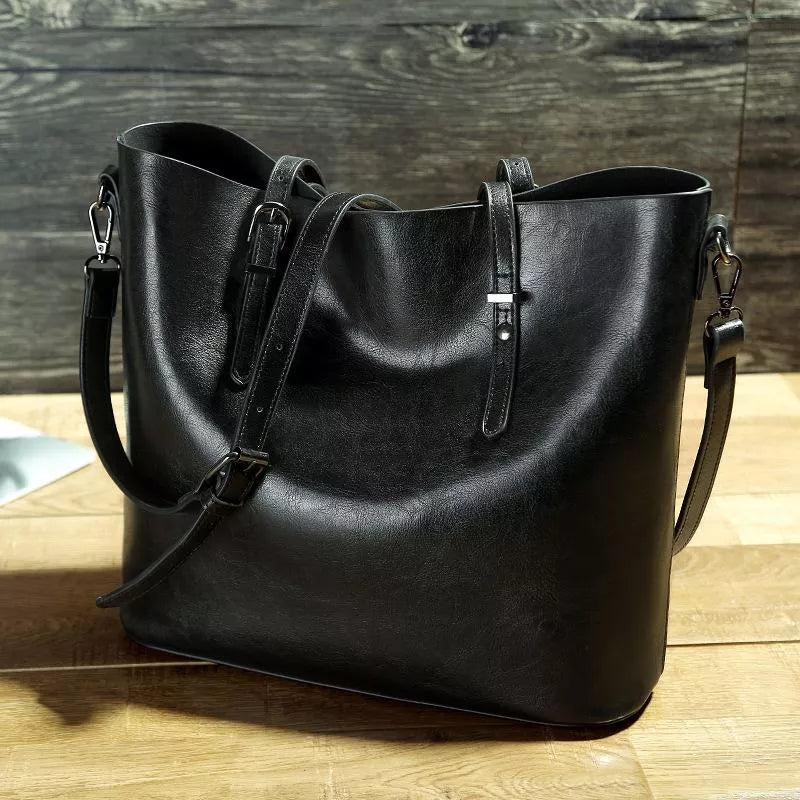 NICOLE™ | Sac à bandoulière vintage en cuir synthétique
