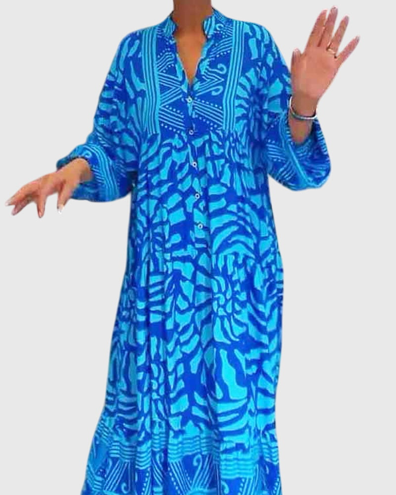 Mckinley™ | Robe Maxi avec Imprimé Élégant