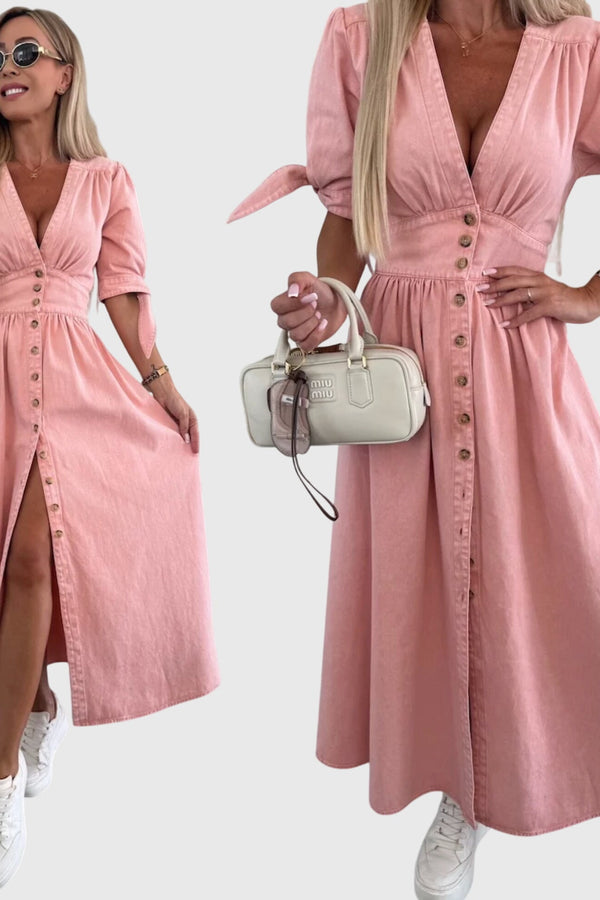 Sophia™ | Robe en jean élégante
