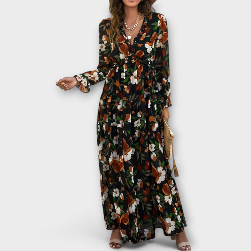 Ynah | Robe Maxi Élégante