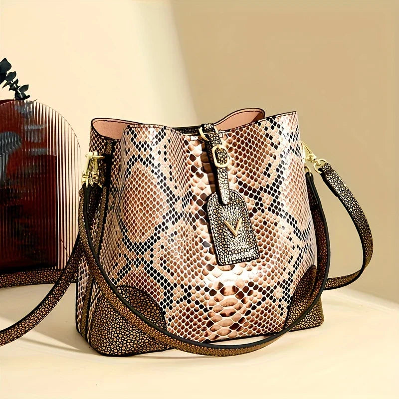 Addison™ - Sac élégant à imprimé serpent