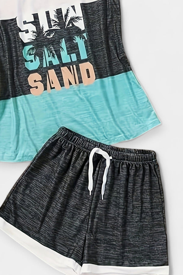 Ensemble de palmes pour l'été