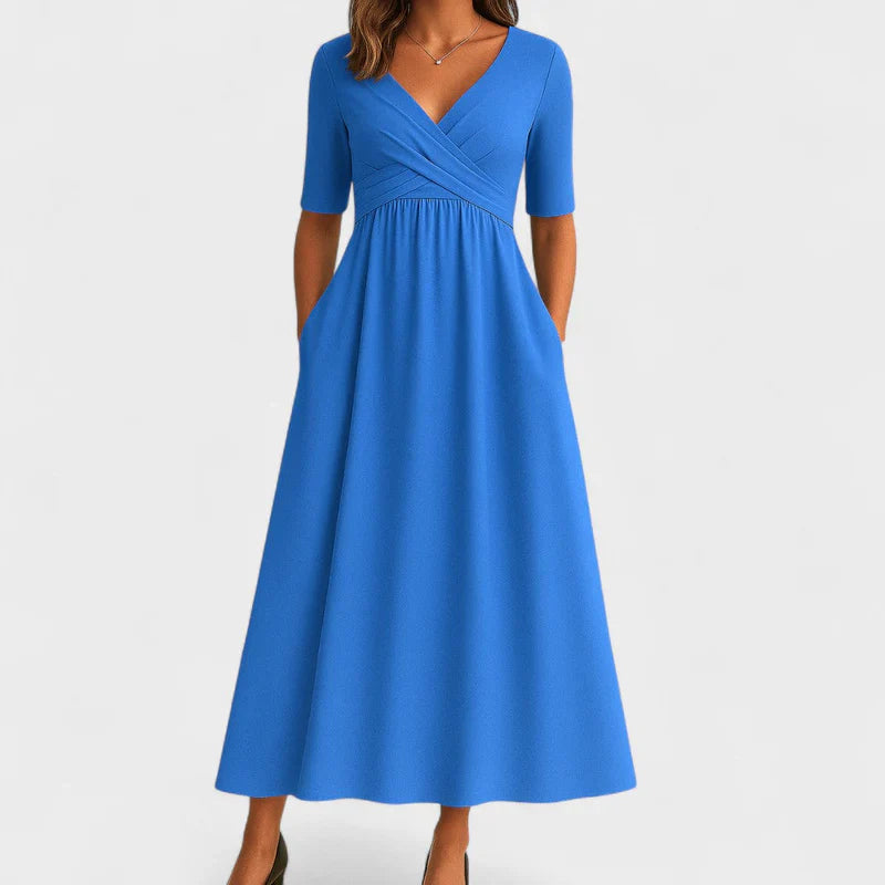 Phoebe | Robe midi élégante