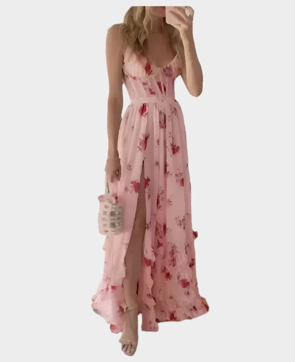 Robe florale aérienne