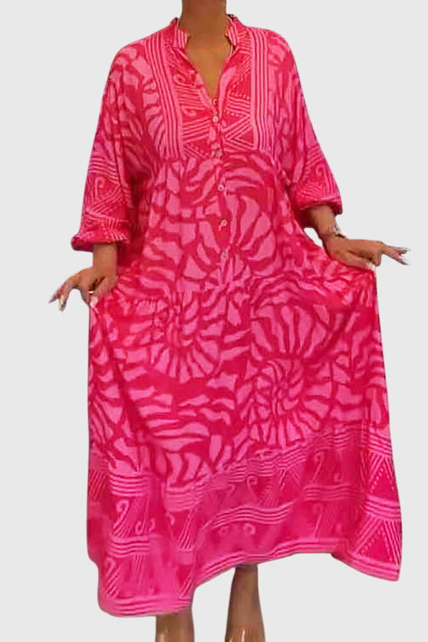 Mckinley™ | Robe Maxi avec Imprimé Élégant