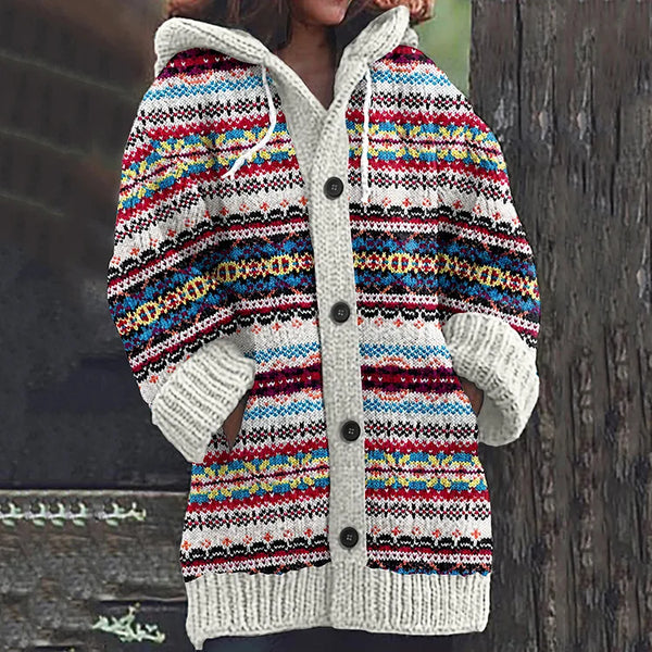 Valentina™ - Cardigan tricoté en laine