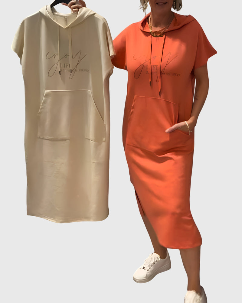 Marlowe™ | Robe sweat à capuche décontractée