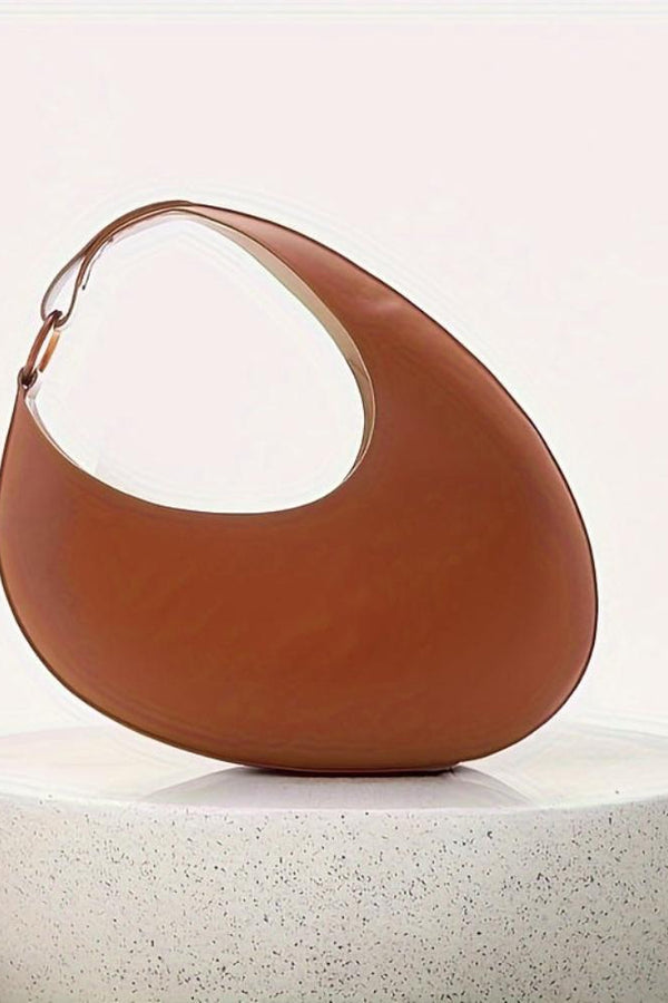 Sophia™ Moderne Minimaliste | Sac Hobo Élégant Couleur Unie