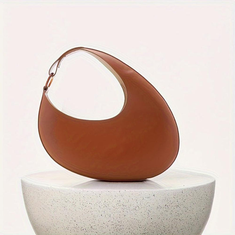 Sophia™ Moderne Minimaliste | Sac Hobo Élégant Couleur Unie