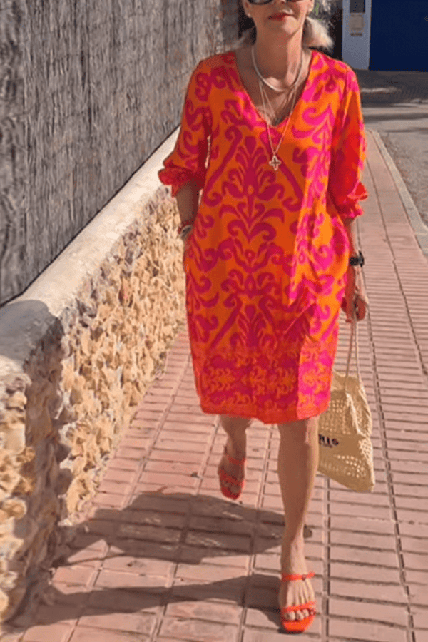 Luna - Robe florale élégante