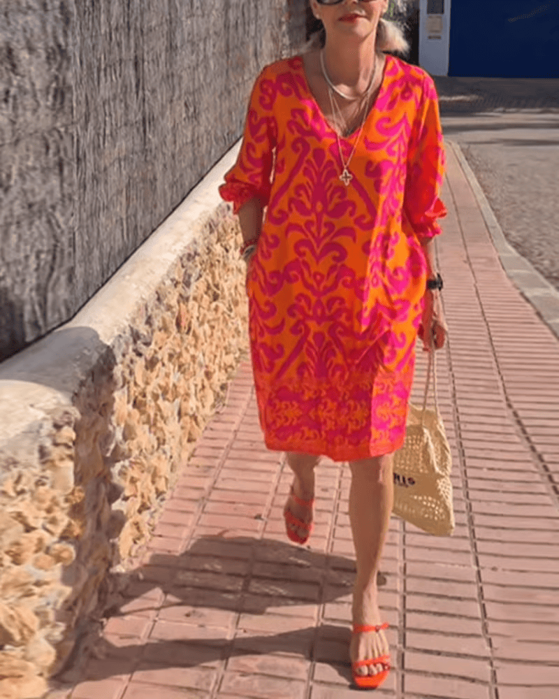 Luna - Robe florale élégante