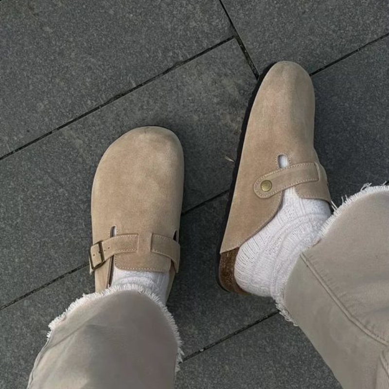 Perry | Sandales unisexes en cuir premium
