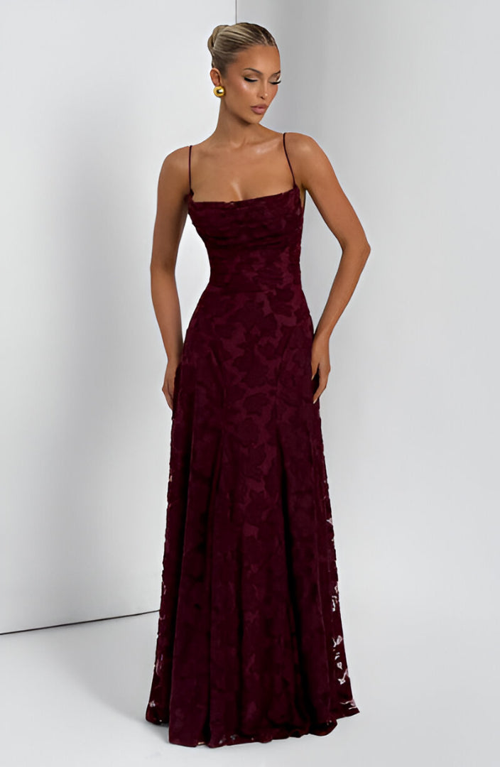 Franciszka™ | Robe longue en dentelle