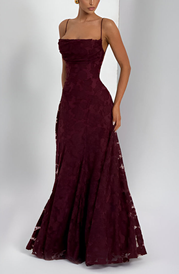 Franciszka™ | Robe longue en dentelle