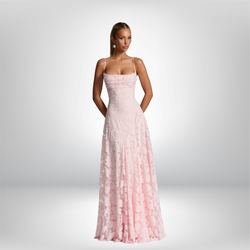 Franciszka™ | Robe longue en dentelle
