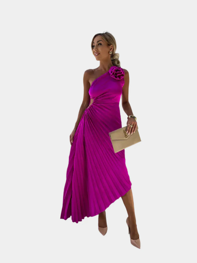 Robe florale avec des notes romantiques