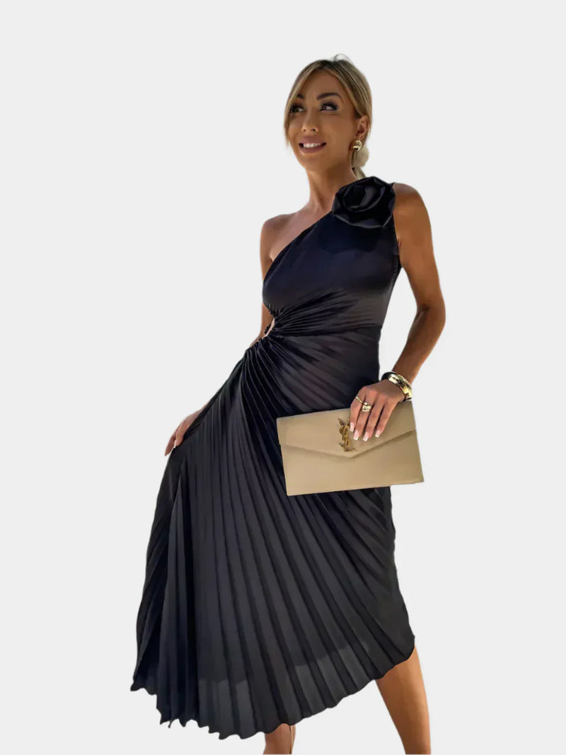 Robe florale avec des notes romantiques