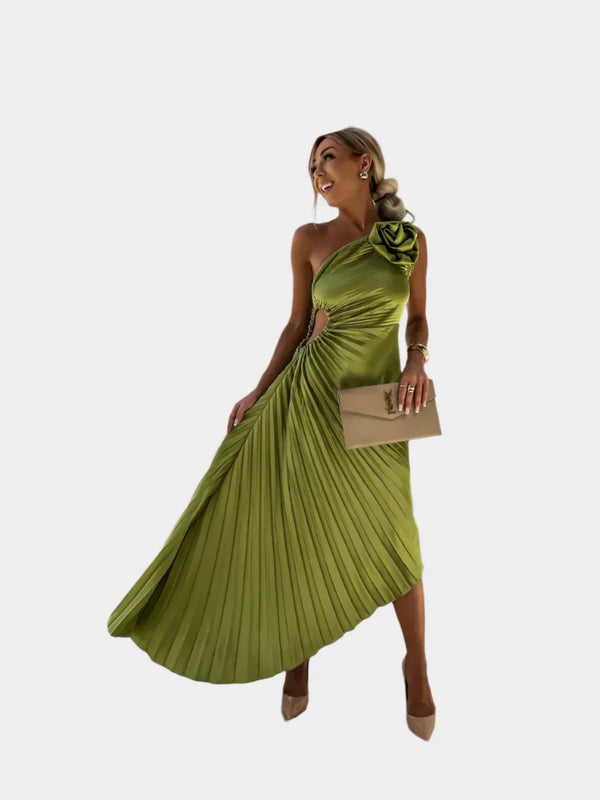 Robe florale avec des notes romantiques