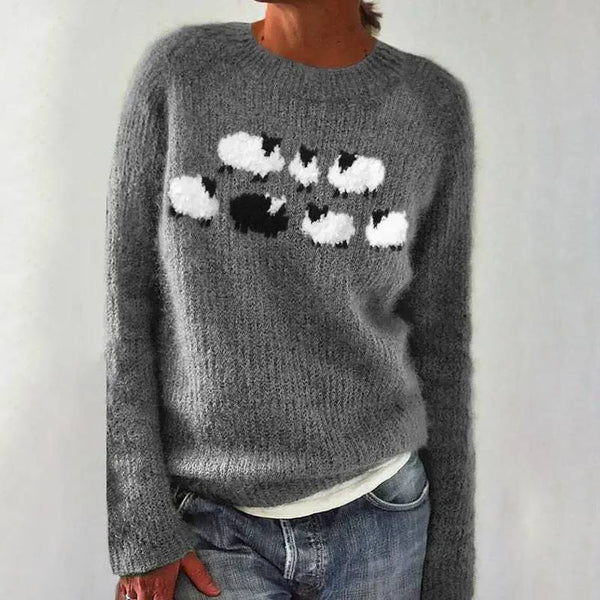 Lina™ - Pull Mouton Confortable et Mignon
