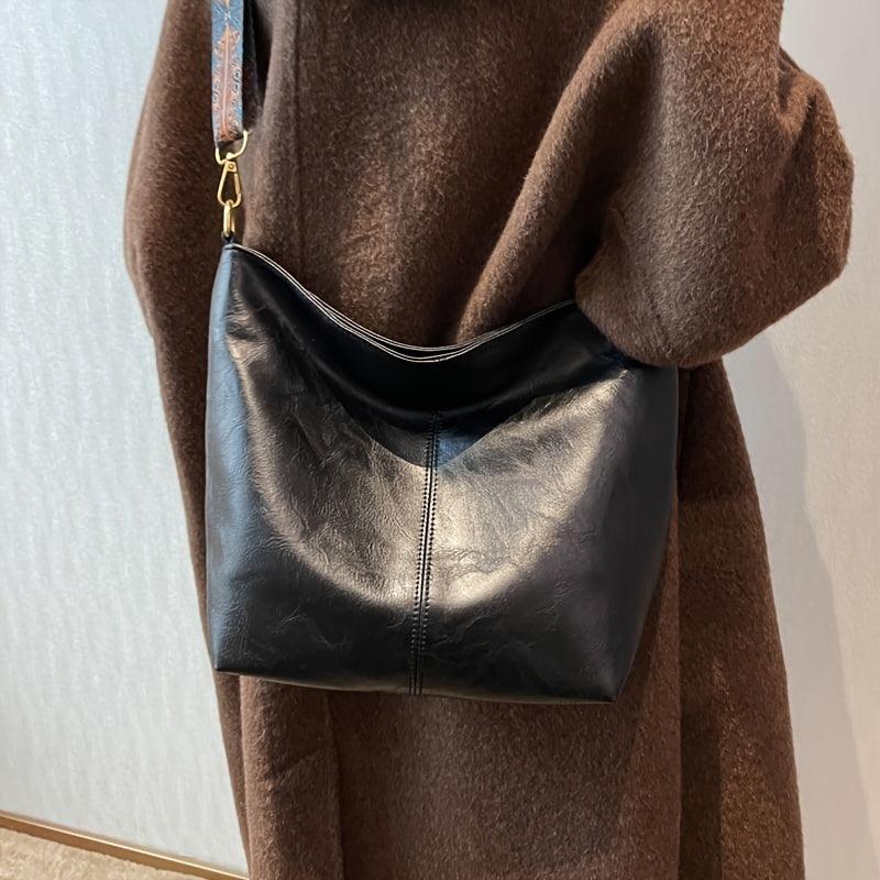 Alora - Sac bandoulière vintage en cuir PU