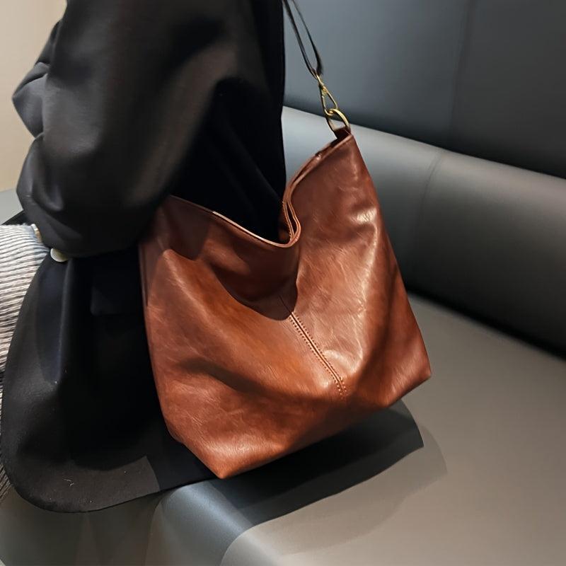 Alora - Sac bandoulière vintage en cuir PU