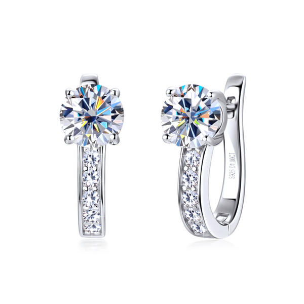 Boucles d'oreilles Channel Huggie | Or