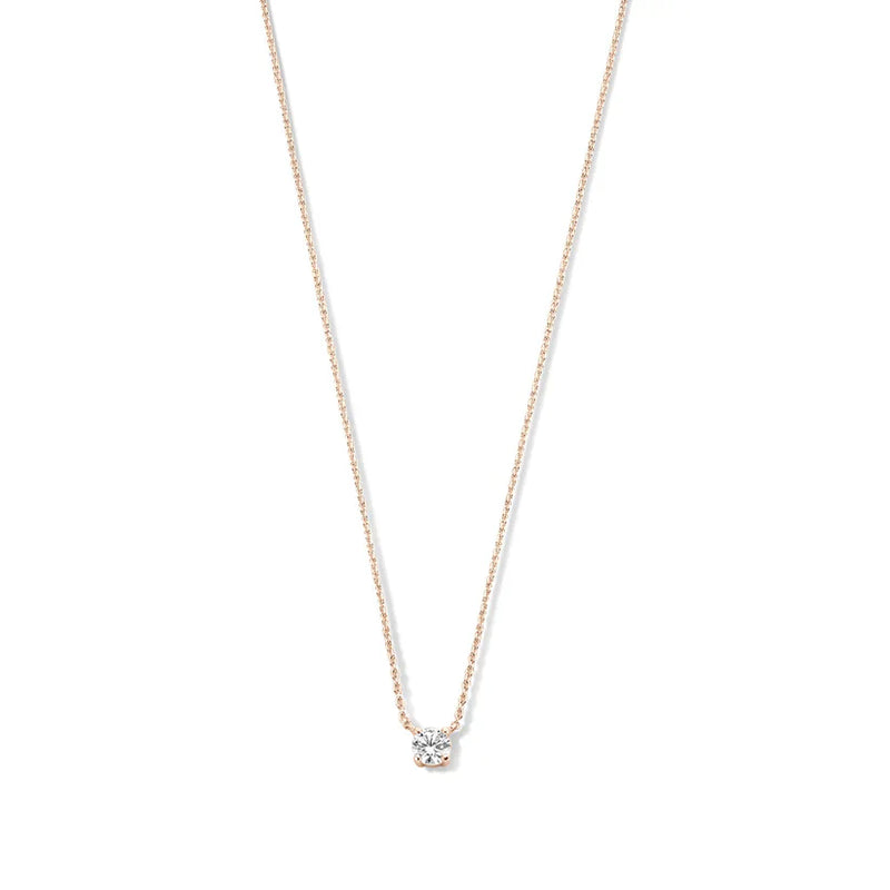Collier pierre Moissanite Cléa | Or