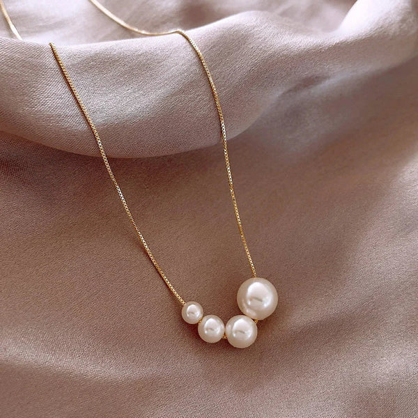 Collier de perles exquis | Or