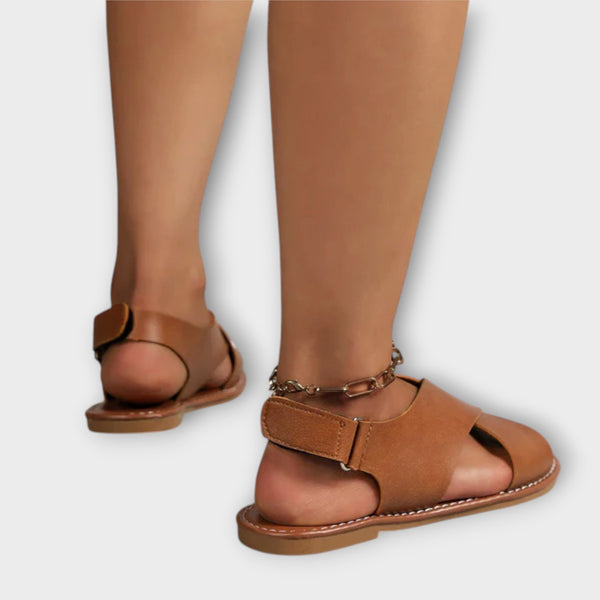 Sandales avec fermeture facile