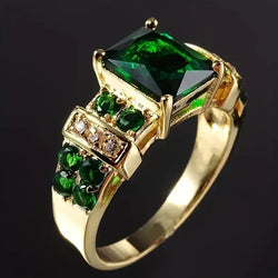 Bague Émeraude Exquise | Or