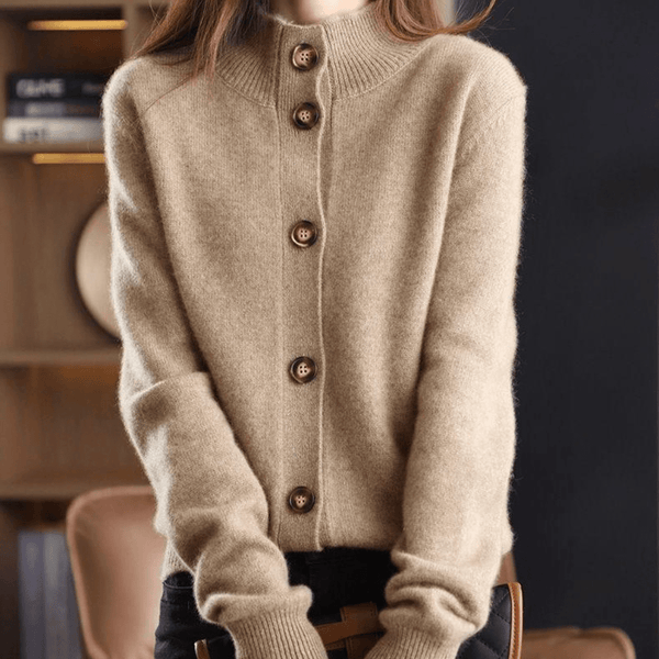 Anny - Cardigan en maille luxueux