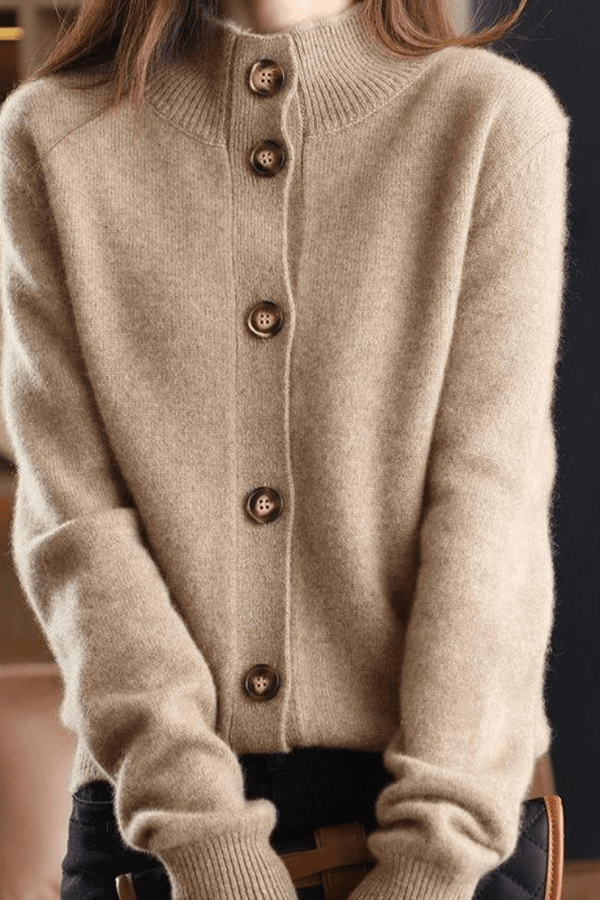 Anny - Cardigan en maille luxueux