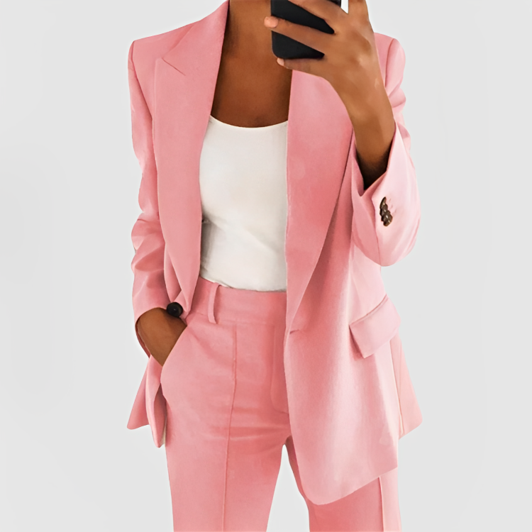 Luna™ - Ensemble Blazer Élégant Raffiné Chic