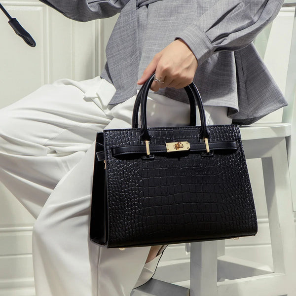 Scarlett™ - Ensemble de sacs Croco Allure Premium