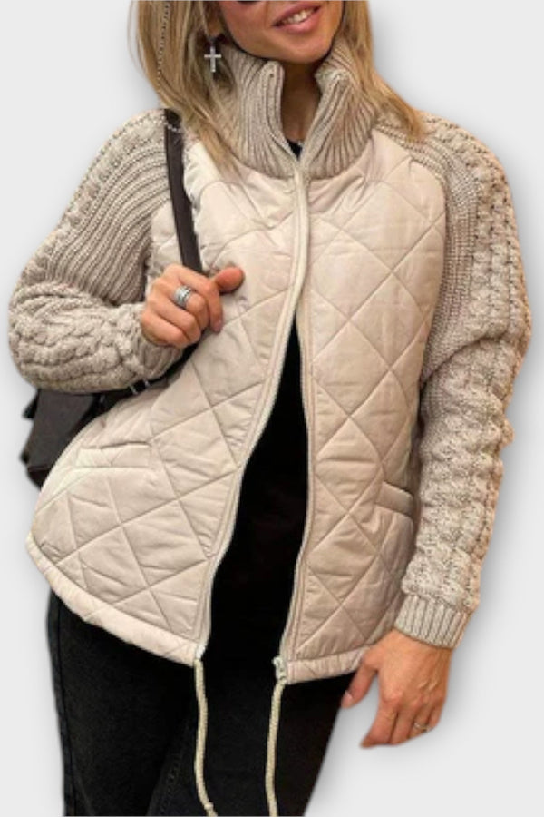 Valerie - Veste à col montant
