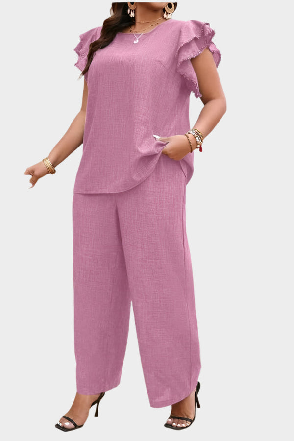 Ensemble de costume en lin