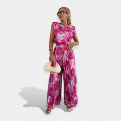 Ensemble mode d'été avec haut et pantalon