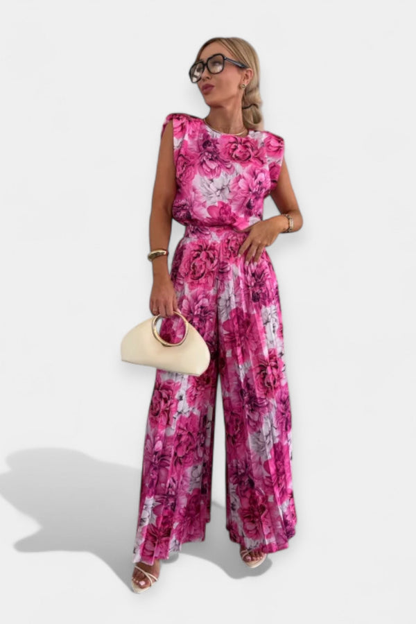Ensemble mode d'été avec haut et pantalon