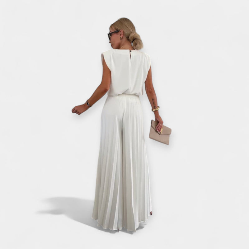 Ensemble mode d'été avec haut et pantalon