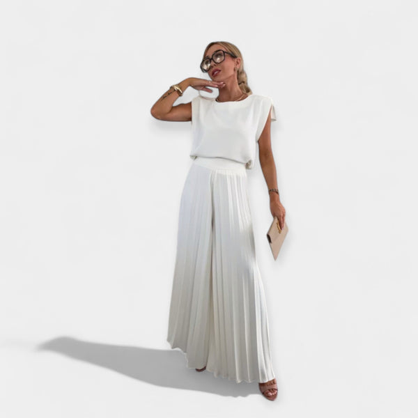 Ensemble mode d'été avec haut et pantalon