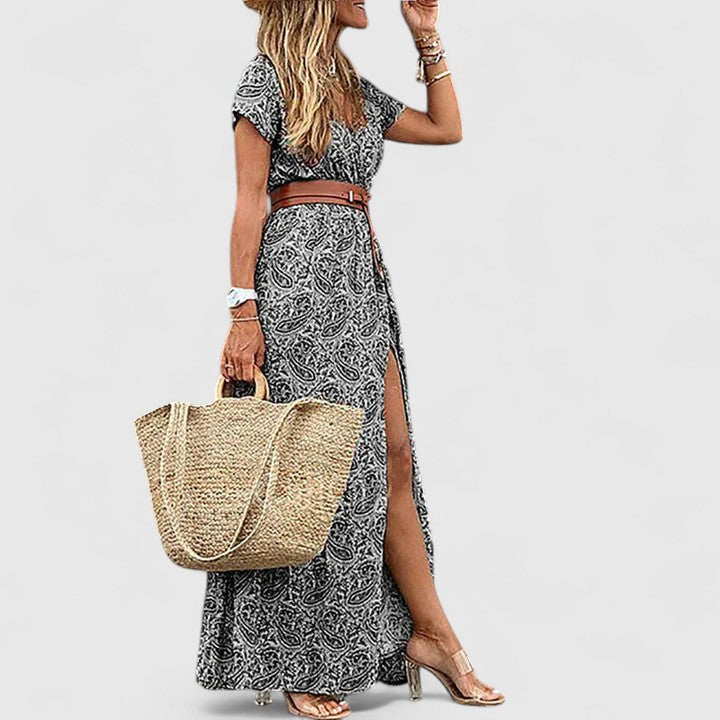 Lorraine | Robe Maxi Bohème Élégante