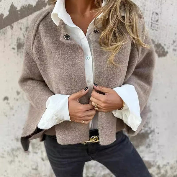 Elise™ - Veste courte avec manches évasées chic