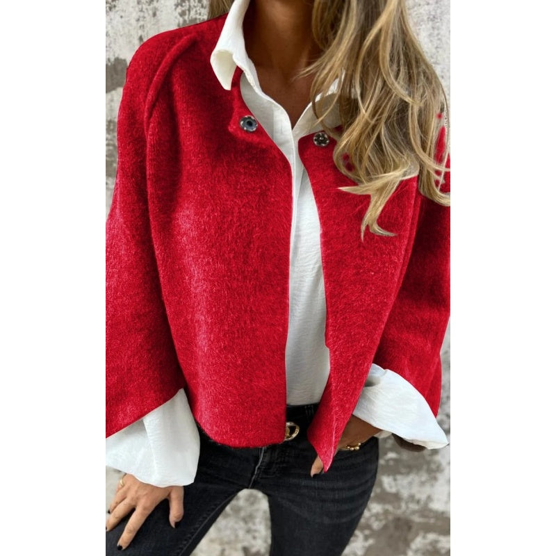 Elise™ - Veste courte avec manches évasées chic