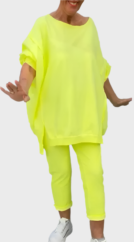 Ensemble avec encolure ronde
