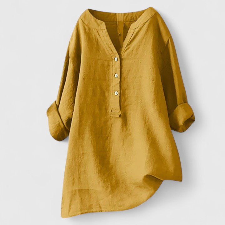 Larienne | Chemise élégante à boutons sur le devant