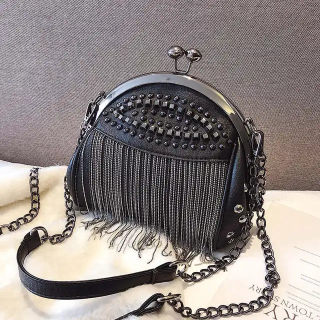 Sac Lina™ à Fermeture à Baiser | Indispensable Rétro Chic