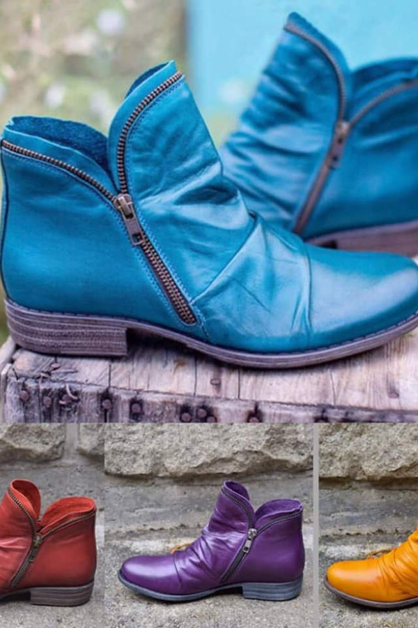 Marjorie | Bottines élégantes à fermeture éclair